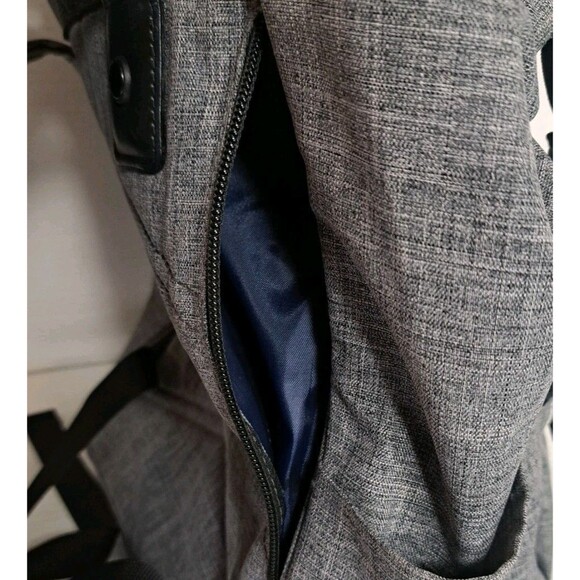 Kenneth Cole Reaction Paddy Shack 15″ Laptop‑Tablet Backpack Bookbag – Gray - Picture 9 of 11